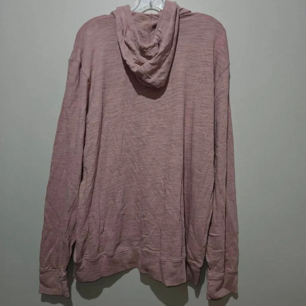 Faherty Hoodie Mens Sunwashed Slub Spring Quartz Size XXL - Picture 7 of 9
